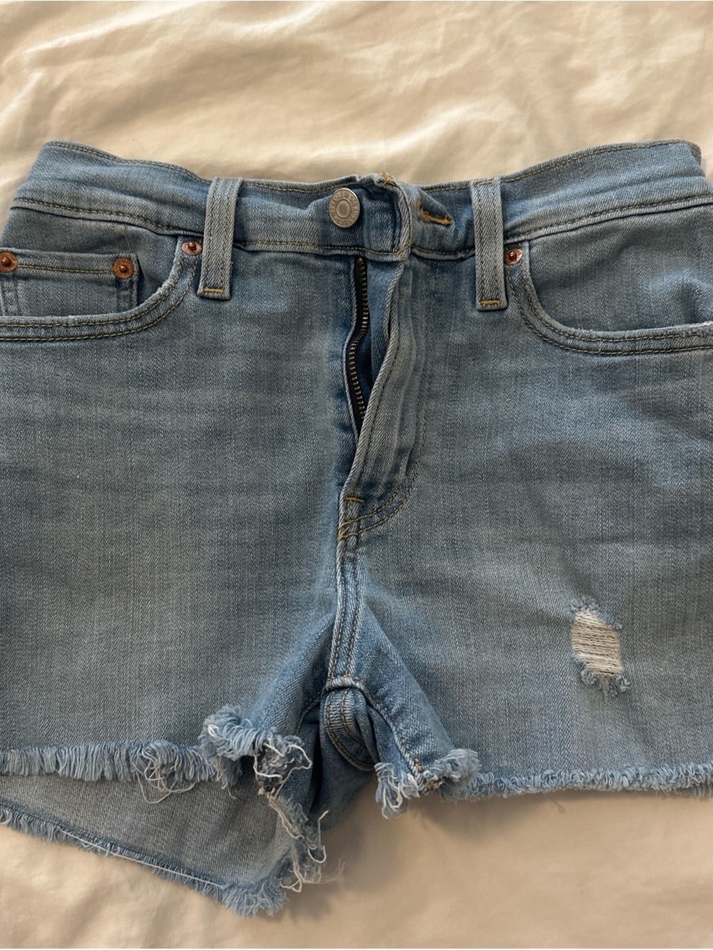 Levi’s high waisted shorts